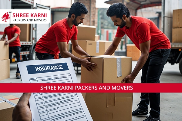 Comprehensive Goods Insurance Coverage During Transit - Shree Karni Packers & Movers