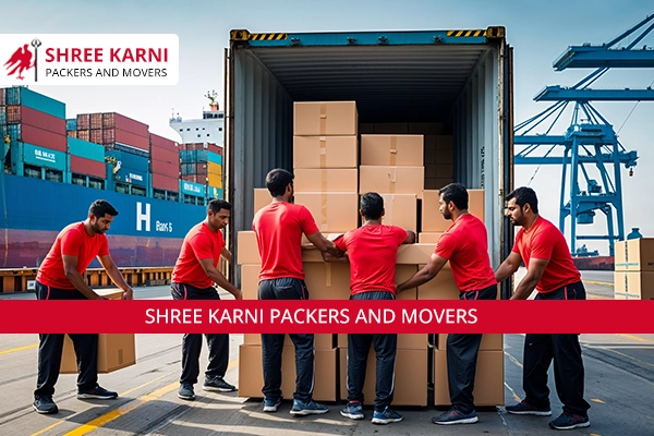 Packing for International Relocation - Shree Karni Packers & Movers