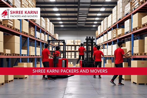 Organized Storage Facility with Climate-Controlled Units - Shree Karni Packers & Movers